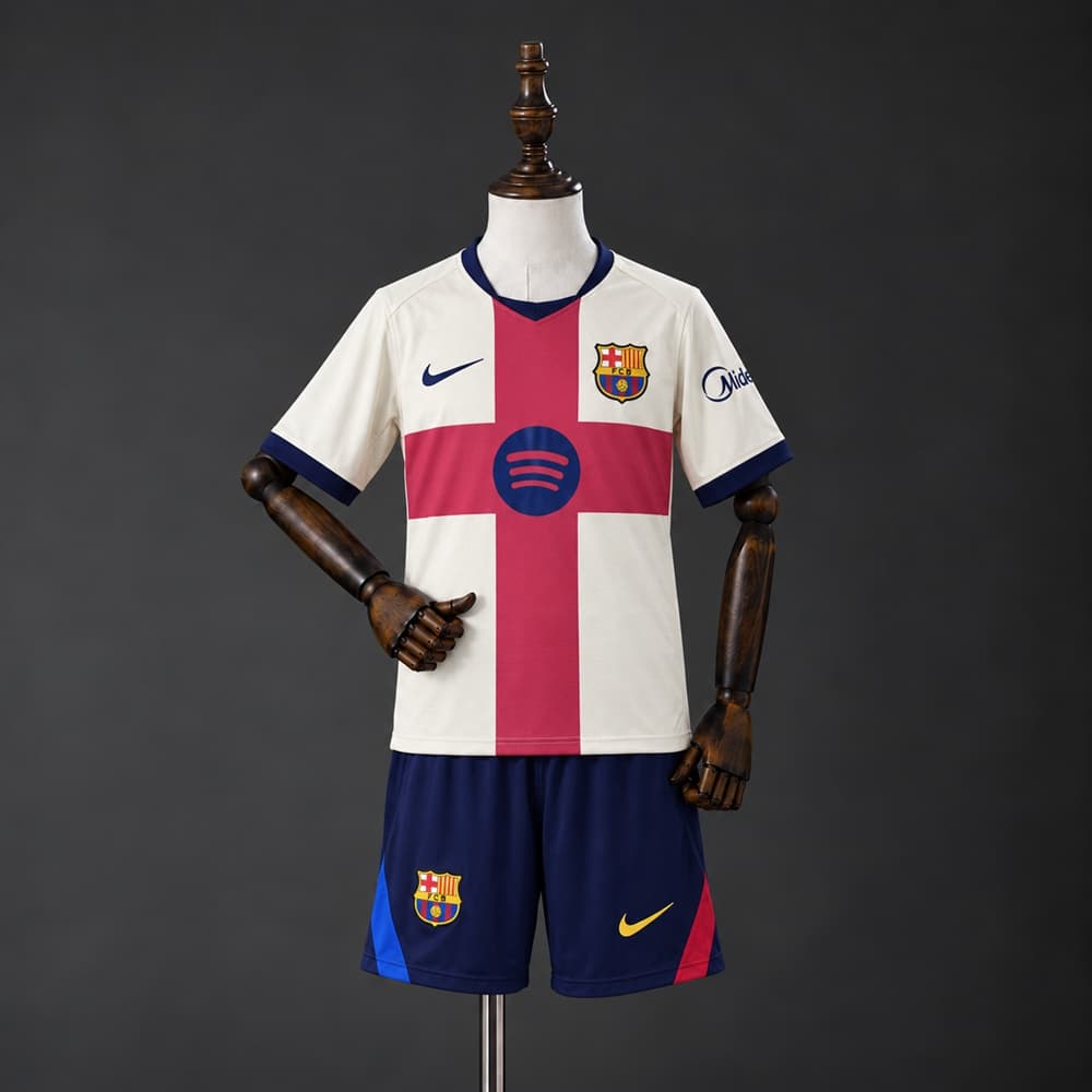 Barcelona Away Kids Kit 26/27