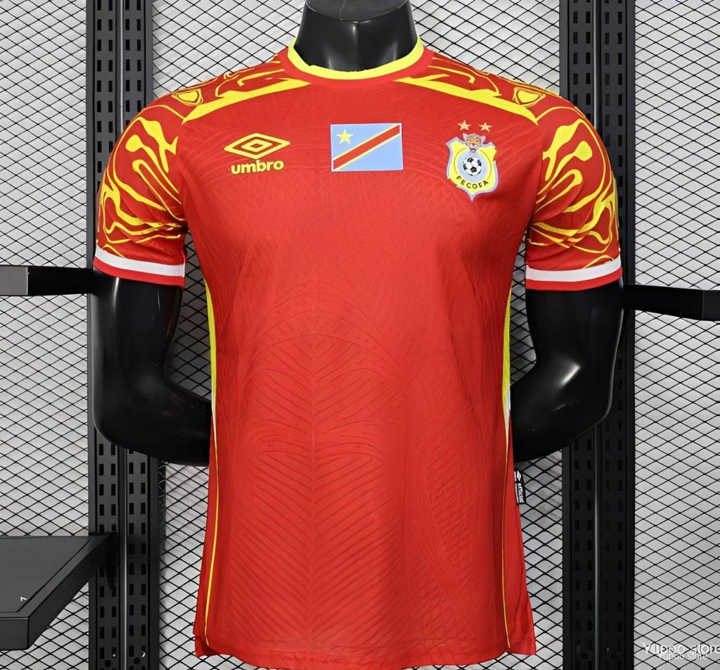 DR Congo Men's Players Version Jersey (Away)