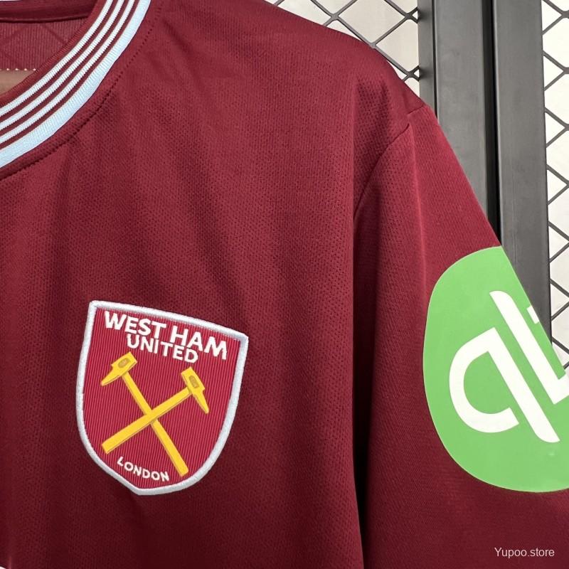 West Ham Men's Jersey (Home) 25/26