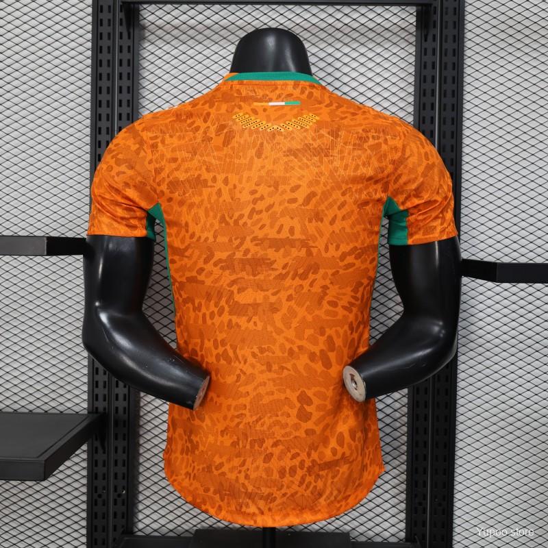 Ivory Coast Men's Players Version Jersey (Home)