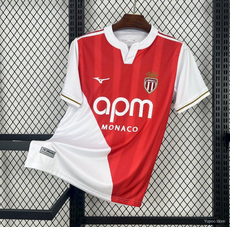 AS Monaco Men's Jersey (Home) 25/26