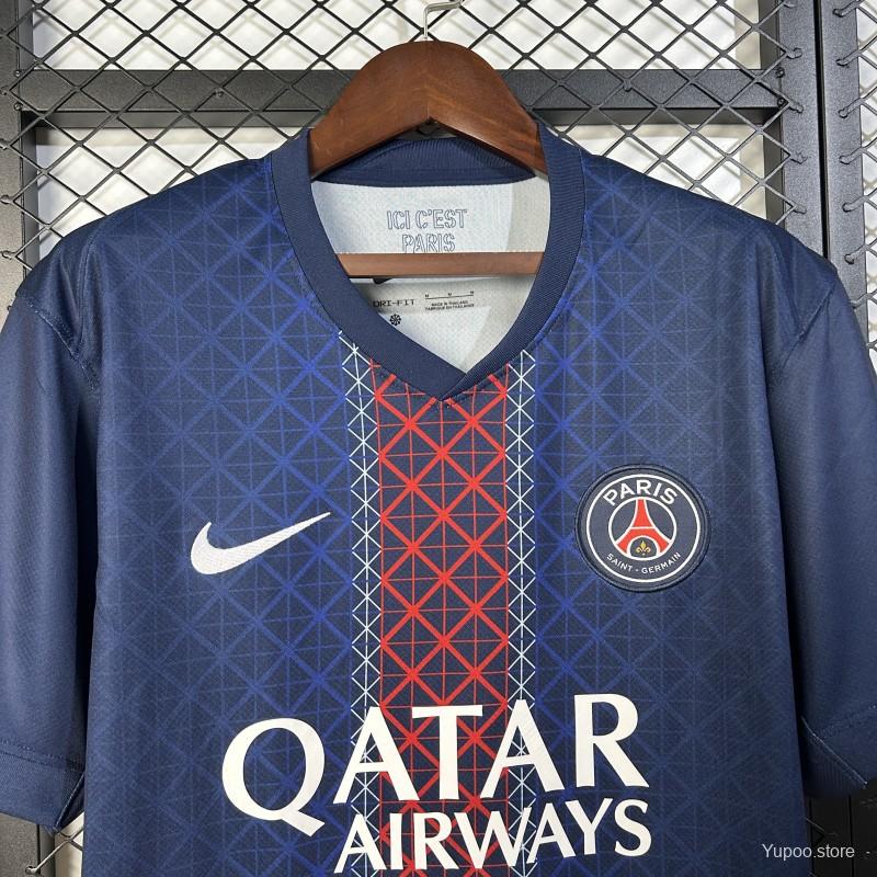 Paris Saint-Germain (PSG) Men's Jersey (Home) 25/26